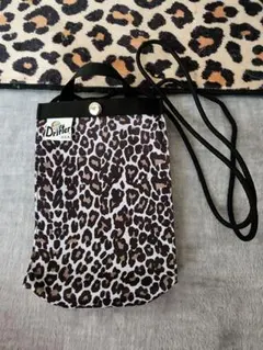 Drifter USA ヒョウ柄ショルダーバッグ