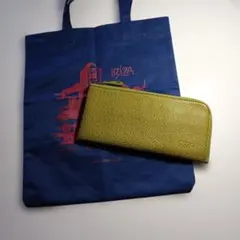 IBIZA 長財布とナイロンバッグセット 抹茶グリーンがオシャレ