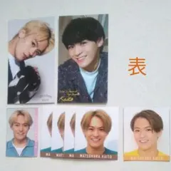 TravisJapanの松倉海斗厚紙とデータカード