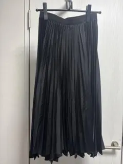 UNIQLO × Theory ブラックプリーツラップスカート M