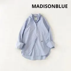 MADISONBLUE マダムシャツ スタンディングカラーシャツ B刺繍のサムネイル