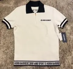 HORN GARMENT ホワイト ポロシャツ 46 - メルカリ