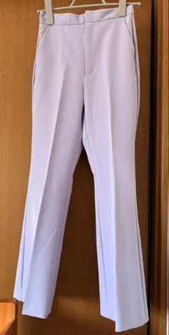 【GU】レディース 薄紫 フレアパンツ Sサイズ