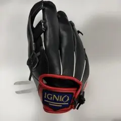 IGNIO 野球 グローブ ブラック レッドのサムネイル