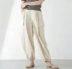 ♥️手洗可♥️【allureville】2ベージュバルキーシックチノカーゴ