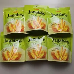 【6袋セット】Calbee Jagabee じゃがビー うすしお味のサムネイル