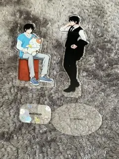 ワールドトリガー　ワートリ　鳥丸　アクリルスタンド　まねきねこ　スーツ