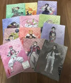 鬼滅の刃アニプレックスオンラインくじ　クリアファイル12種コンプリート