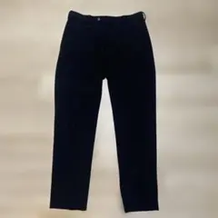 UNIQLO ユニクロ　黒　ブラック　感動パンツ　スラックス ボタン付き
