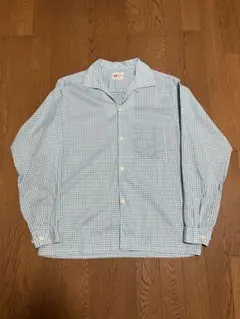 50s 60s タウンクラフト シャツ ギンガムチェック ビンテージ