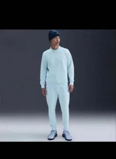 Nike 水色 スウェット セットアップ 上下 L