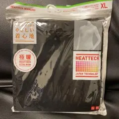 【新品】極暖ヒートテックシームレスリブクルーネック長袖XL