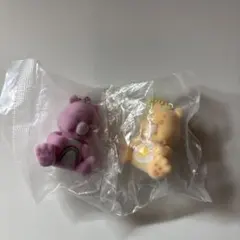 ケアベア　フロッキーフィギュアマスコット　セット