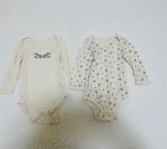 バースデイ テータテート 長袖肌着 2点セット