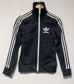 adidas アディダス　トラックジャケット　ジャージ　レディース　S ブラック