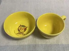 ポケモンピカチュウ(マグカップと皿)陶器のサムネイル