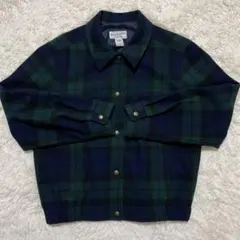タータンチェック ブルゾン