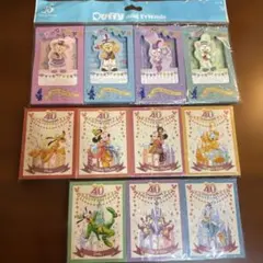 東京ディズニーシー　ランド　ダッフィーとフレンズ 35周年記念メモ帳 セット