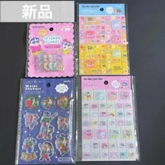 セリア　クレヨンしんちゃん　シール　4種セットのサムネイル