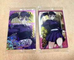 鬼滅の刃 ウエハース10 栗花落 カナヲN SR 2種