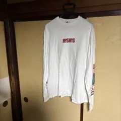 ヒステリックグラマー　 ロングTシャツ　白　XL