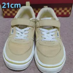 VANS キッズスニーカー　21cm ベージュ