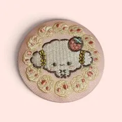 新品 サンリオ 刺繍缶バッジビスケット4 こぎみゅん 缶バッジ
