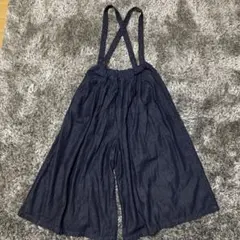 完売品 未使用 滝口和代さん×ナチュラン&yarn デニムサロペットパンツ