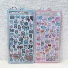 ボンボンドロップシール 正規品 ちょこみん すいーつ ２枚セット