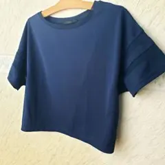 YEVS ネイビー 半袖カットソーのサムネイル
