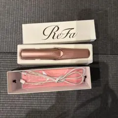 ReFa ストレートヘアアイロン ピンク コードレス - メルカリ