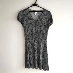 H&M 花柄 半袖ワンピース