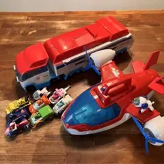 パウパトロール　パウパトローラー　エアパトローラー　ビークルセット　まとめ売り