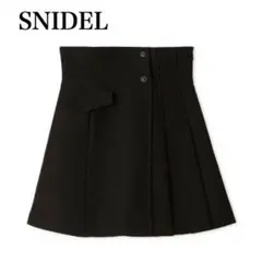美品✨️スナイデル プリーツスカショーパン　スナイデル　2024AW 黒