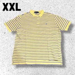 Polo Ralph Lauren XXL ポロシャツ ストライプ 90s