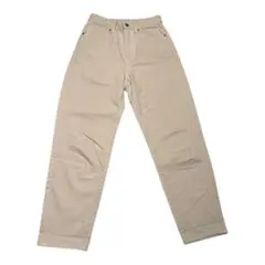 UNIQLO リネンブレンド ワイドパンツ M オフホワイト