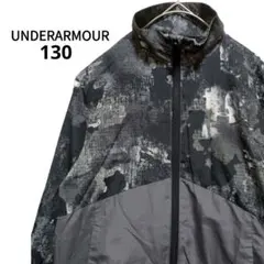 UNDERARMOUR アンダーアーマー ナイロンジャケット ロゴ 130cm