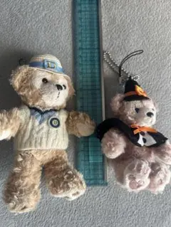 ダッフィー＆シェリーメイ ぬいぐるみストラップ セット