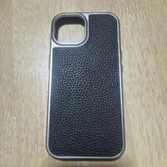 iPhone用テクスチャーケース ブラック(未使用)