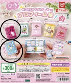 ウサハナ　チャーミーキティ　サンリオキャラクターズプロフィール帳