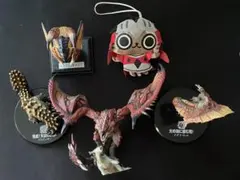 モンスターハンター　リオレウス・ウラガンキン・アグナコトル等　フィギュアセット