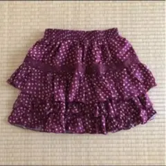 axes femme アクシーズファム スカート 赤 ワインレッド ボルドー