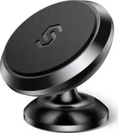 車載ホルダー マグネット超強磁力 360°調整可能 スマホホルダー ブラック