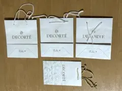 DECORTE 紙袋　4つ