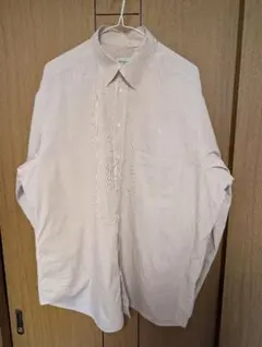 ARMANI COLLEZIONI チェック柄 長袖シャツ スナップダウンカラー