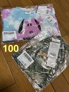 新品　未開封　ブリーズ　スヌーピー　peanuts 半袖　Tシャツ 短パンセット