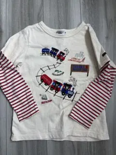 ミキハウス　ダブルビー　薄手トレーナー120