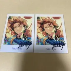 あんスタ　ぱしゃっつ　鬼龍紅郎×2