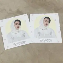 猪狩蒼弥 Myojo 厚紙 ばぶばぶカード 2枚 2026年5月号