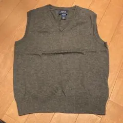 Polo Ralph Lauren グレー Vネック ベスト サイズ7